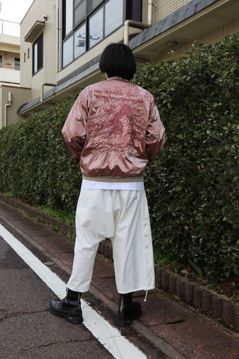 doublet GRADATION CHAOS EMBROIDERY BLOUSON style.2021.3.14.