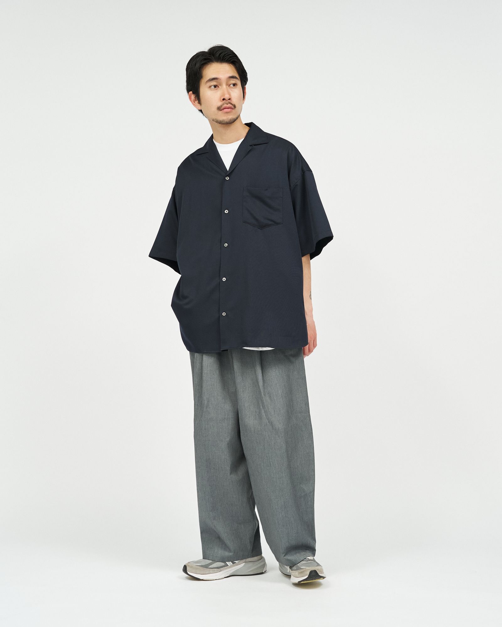 フレッシュサービス 26SS CORPORATE WIDE EASY PANTS(FSC262-40014B)H.GRAY☆5月30日(土)発売！
