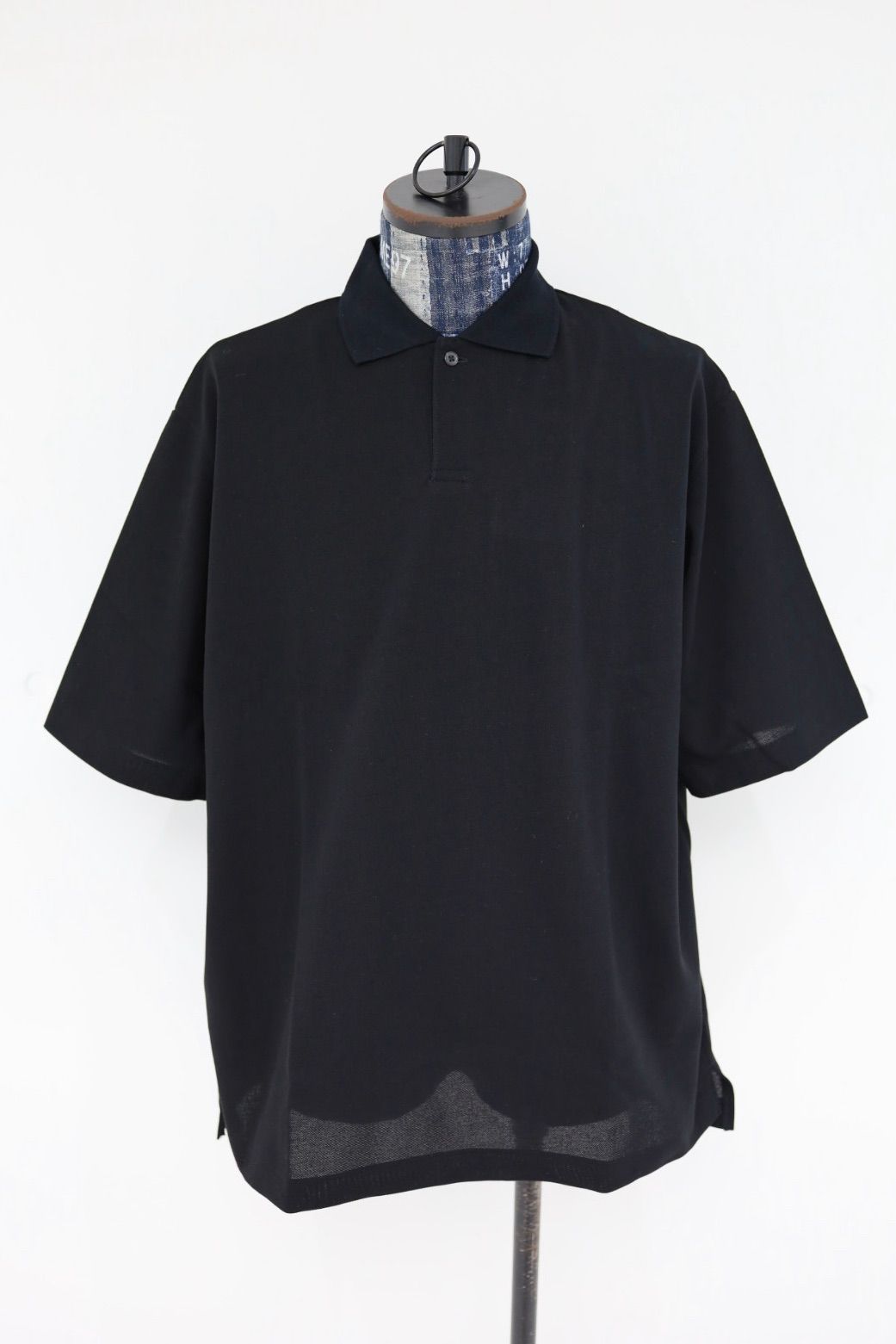 マーカ 26SS  ONE BOTTON TEE S/S(M26A14CS02B)BLACK☆新作発売！