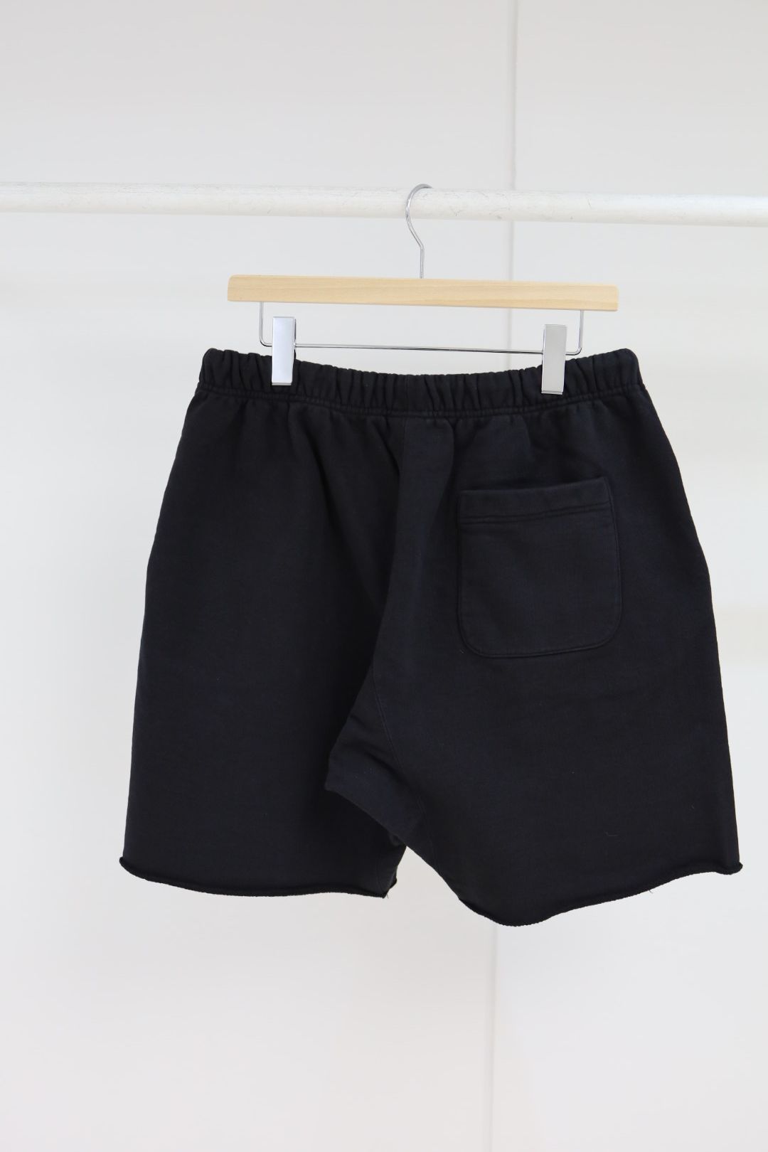 セントマイケル 26SS I LOVE SAINT/SWEAT SHORTS(SM-MK8-0000-066)BLACK