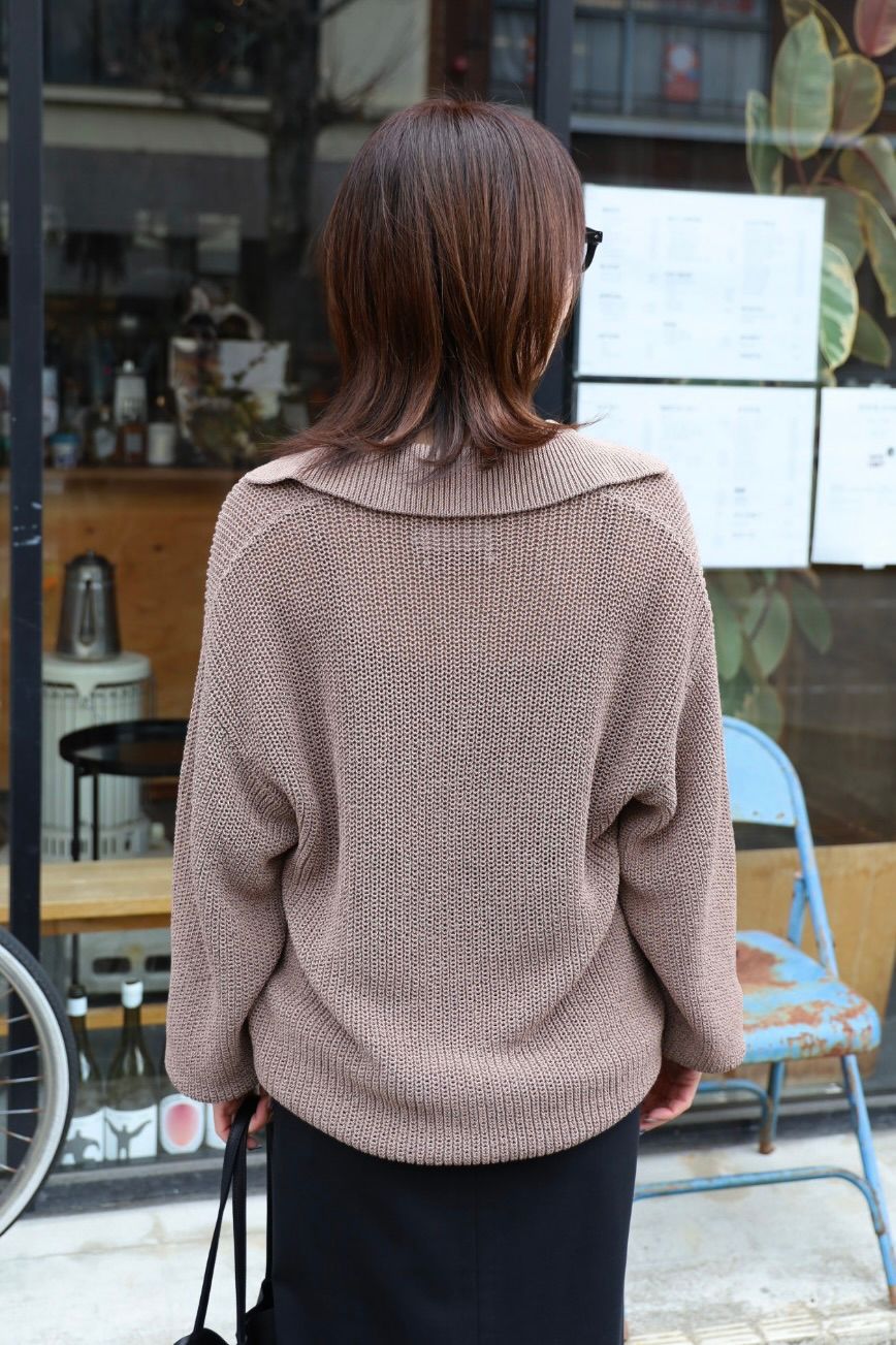 Graphpaper 新作Coiled Wool Nylon Skipper Knit style.2026.03.10