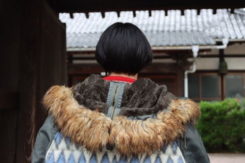 JUNYA WATANABE CdG MAN ウールジャガードN-2Bフライトジャケット style.2021.11.6
