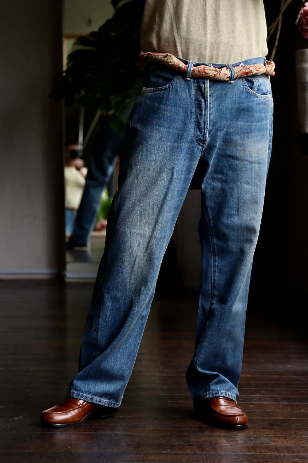 A.PRESSE - アプレッセ No.2 Washed Denim Pants(23AAP-04-10H)INDIGO