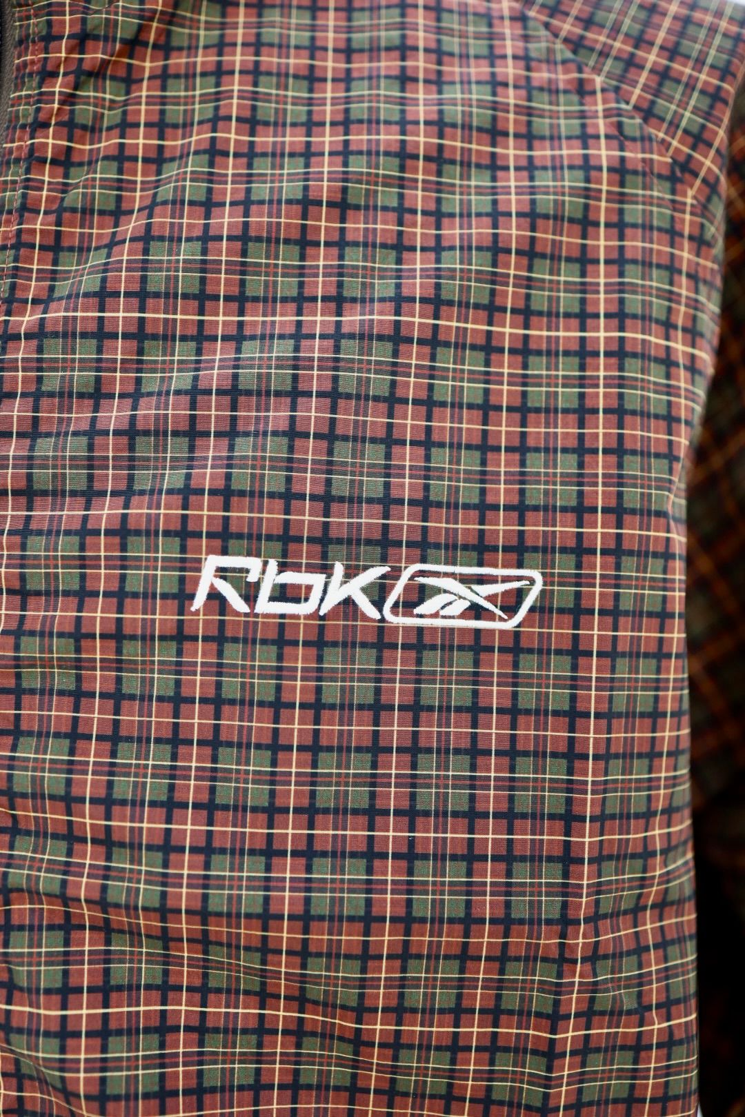 セダンオールパーパス SS26  Reebok / Track Jacket(SD26S-JK01)Brown Plaid