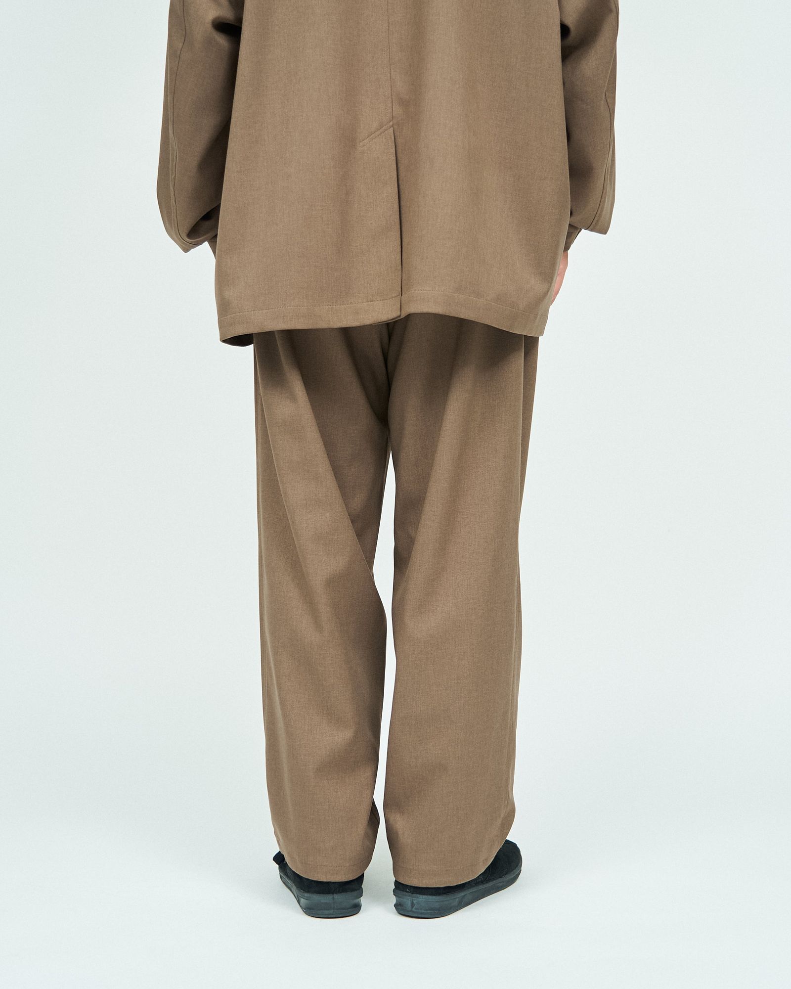 フレッシュサービス WOOLY TWILL TROUSERS(FSC243-40178)BROWN