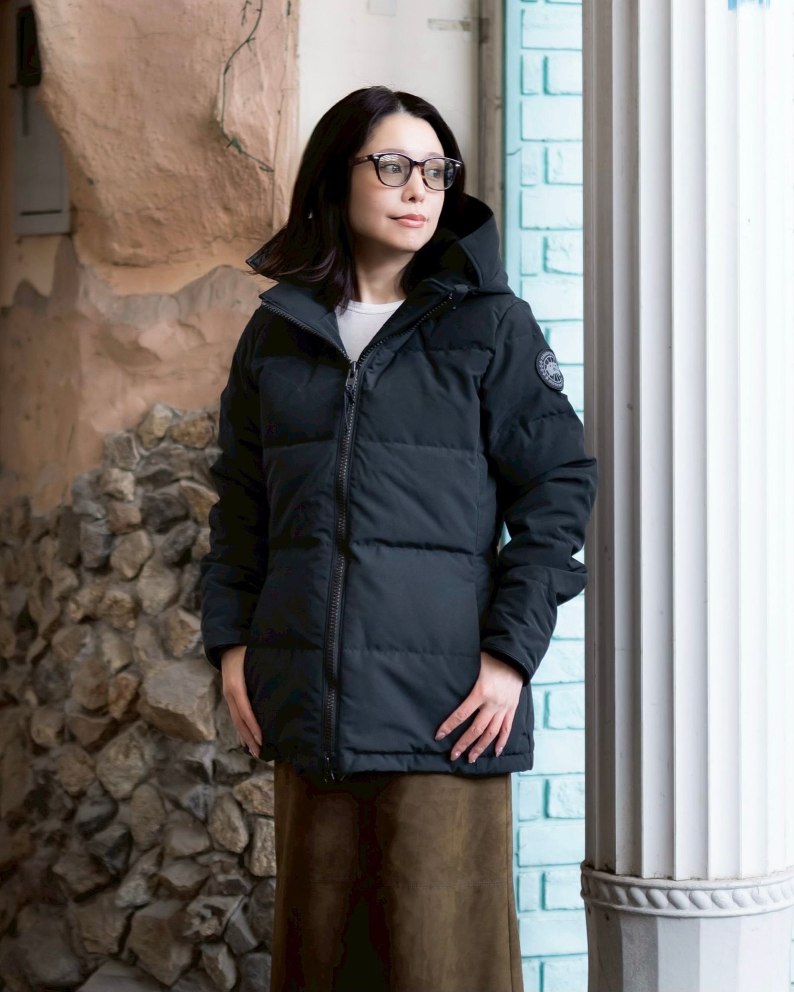 カナダグースレディース Chelsea Parka Black Label (3804WB)Black☆新作発売！