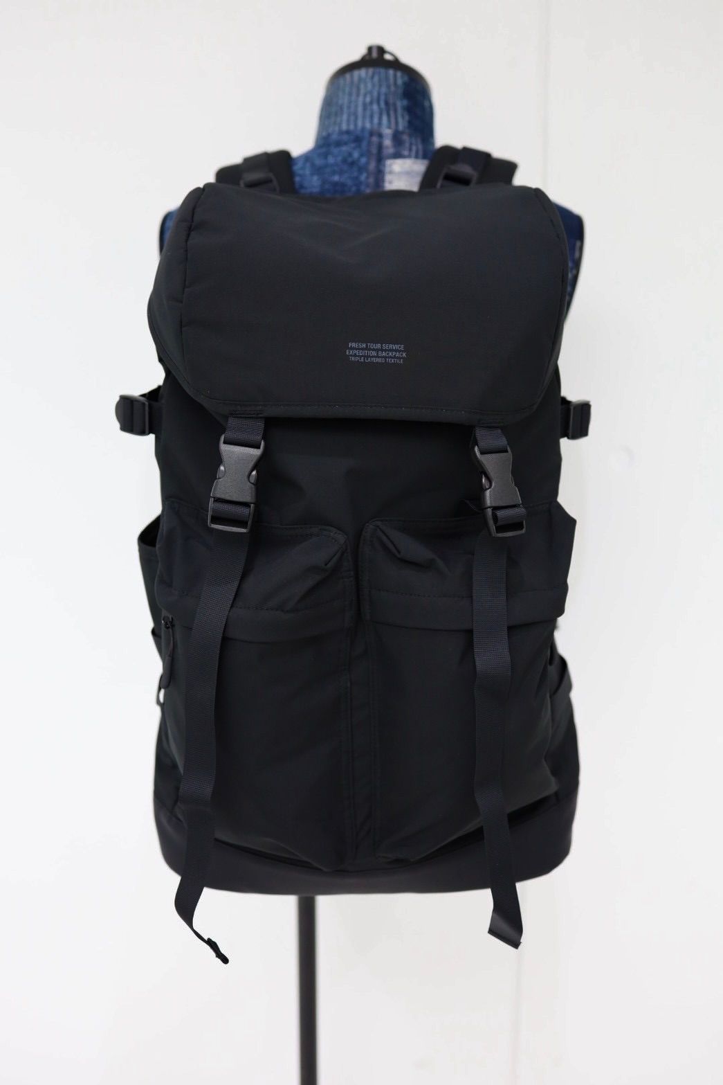フレッシュサービス EXPEDITION BACKPACK(FSP253-90066)BLACK
