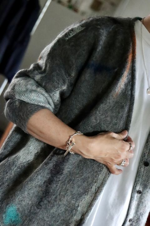 ヨーク22AW STILL JACQUARD CARDIGANスタイル.2022.9.6.