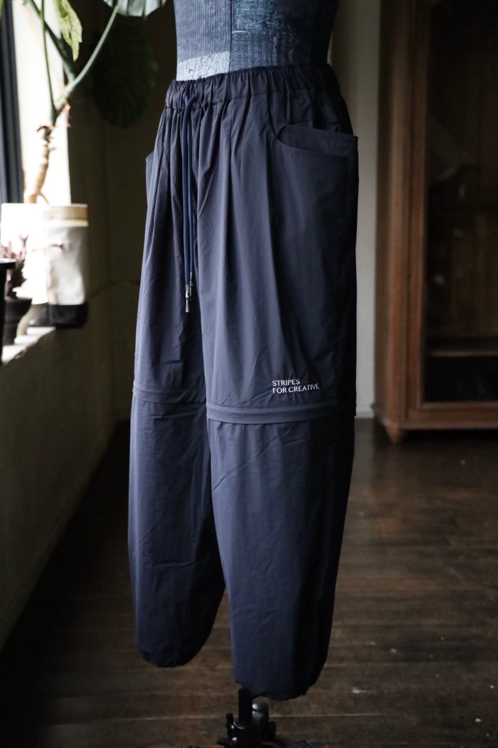 S.F.C 25SS エスエフシー SUPER WIDE DETACHABLE PANTS (SFCSS25SPP01)Navy☆5月10日(土)発売！