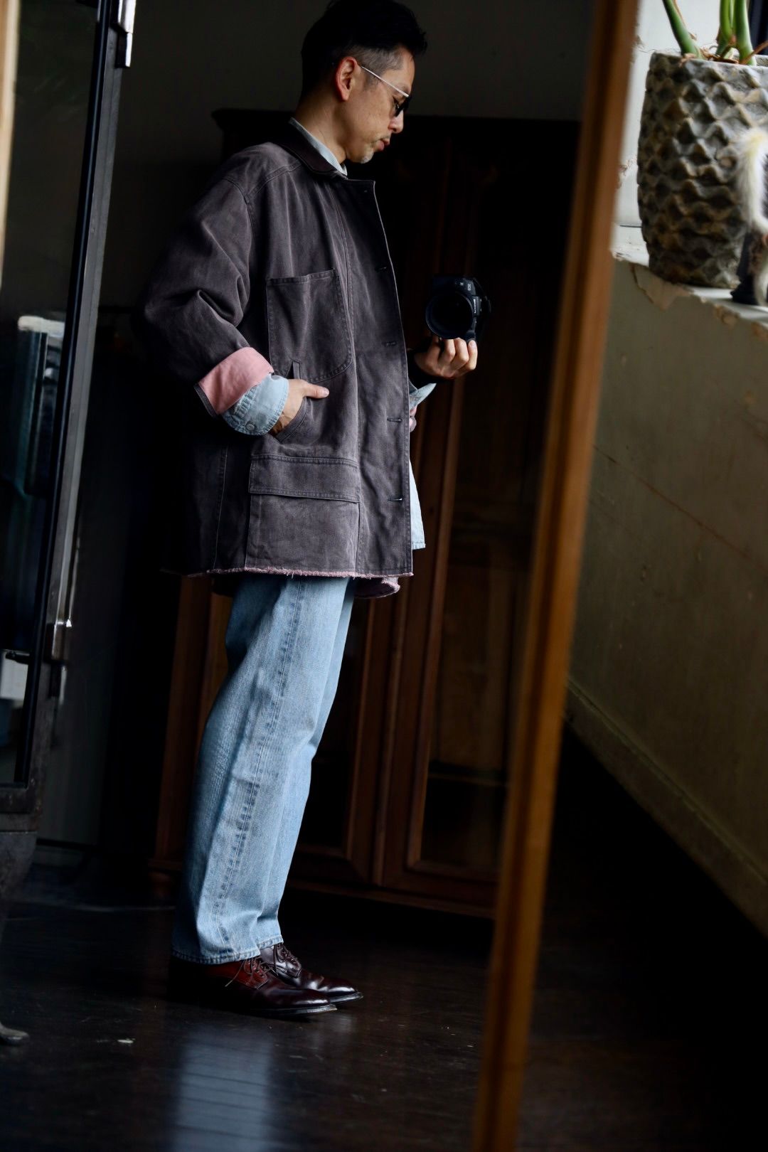 YOKE - ヨーク25SS カバーオールCOTTON CUT-OFF COVERALL JACKET