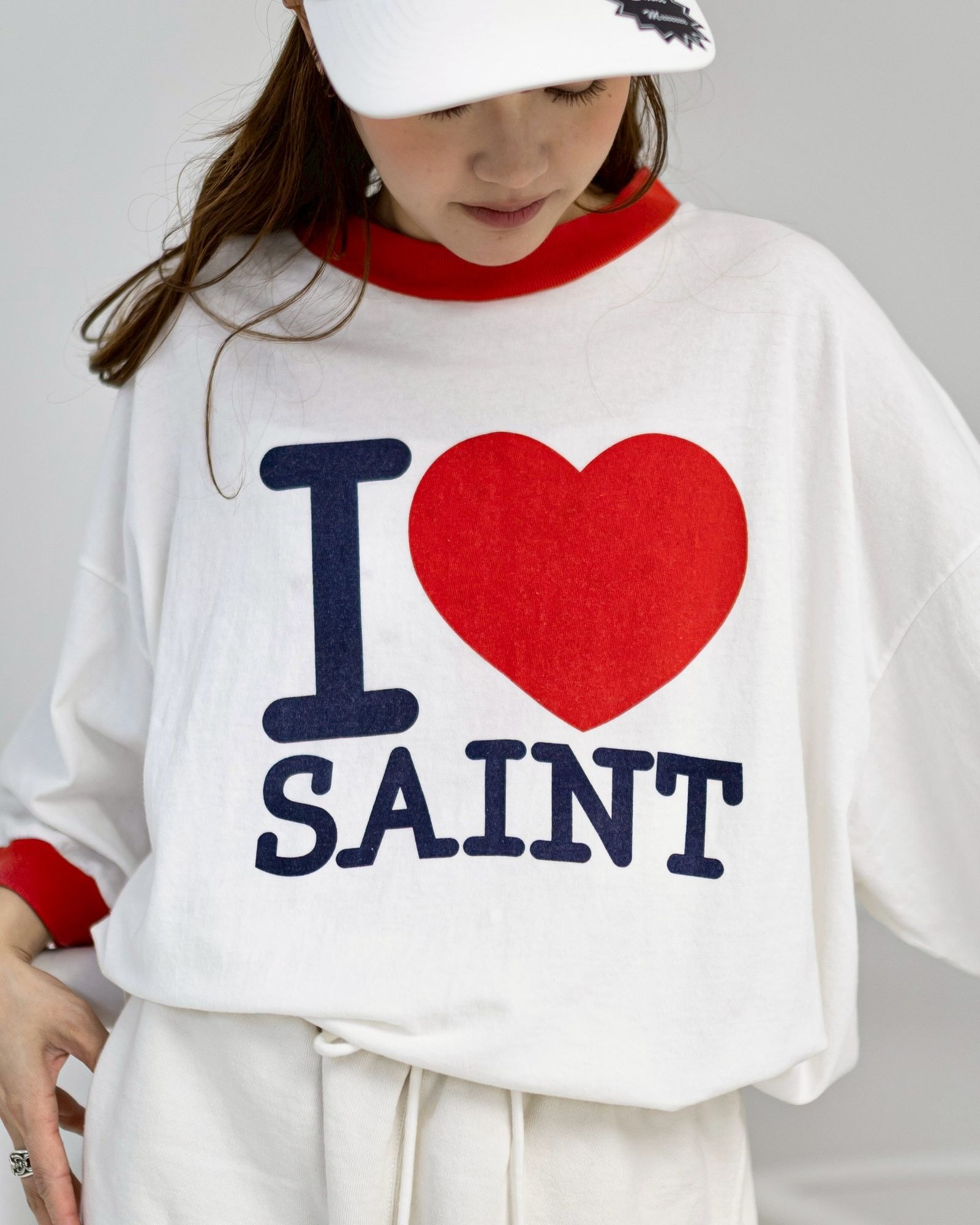 SAINT Mxxxxxx 26SS I LOVE SAINT SS T-SHIRT style.2026.5.9