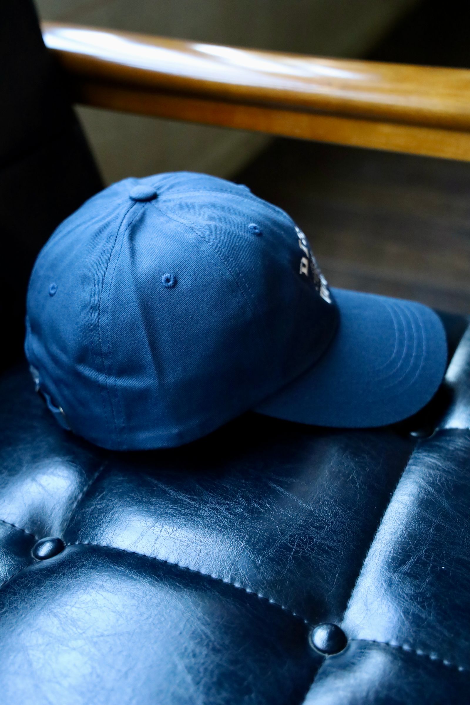 イズネスミュージック 25SS is-ness DISCO CAP(IMP5_16_CAPIM03)NAVY