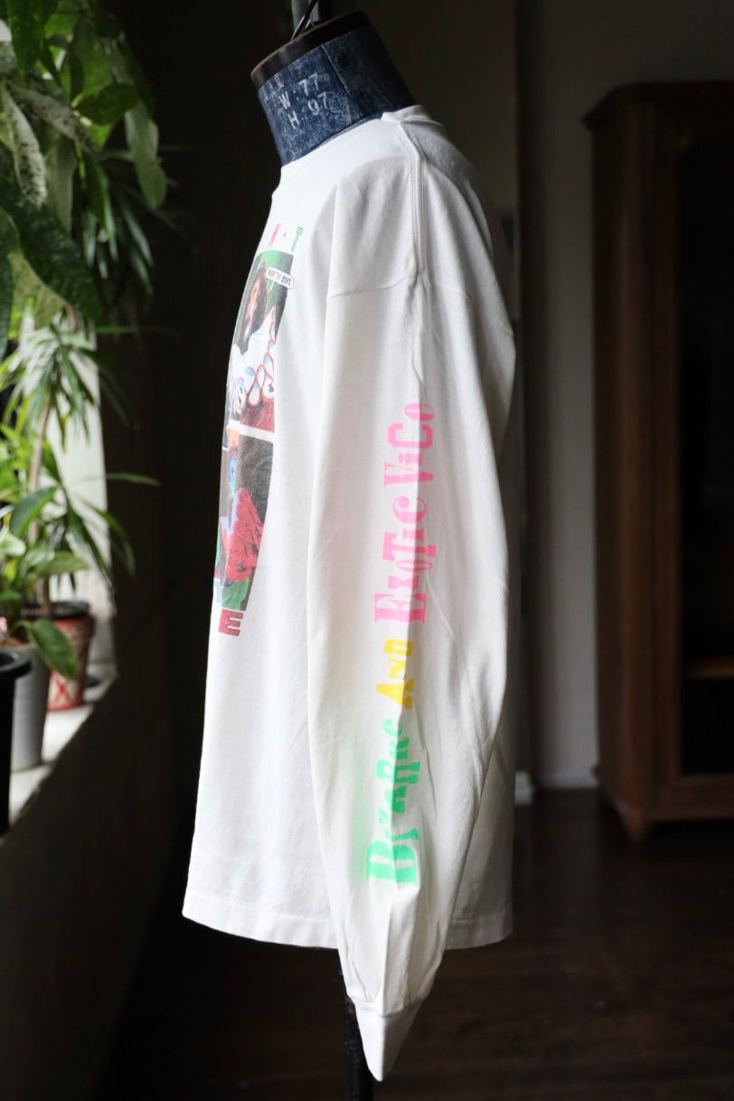 セントマイケル Tシャツ KEEP IT LS TEE(SM-HR1-0000-037)WHITE★9月27日(土)発売！