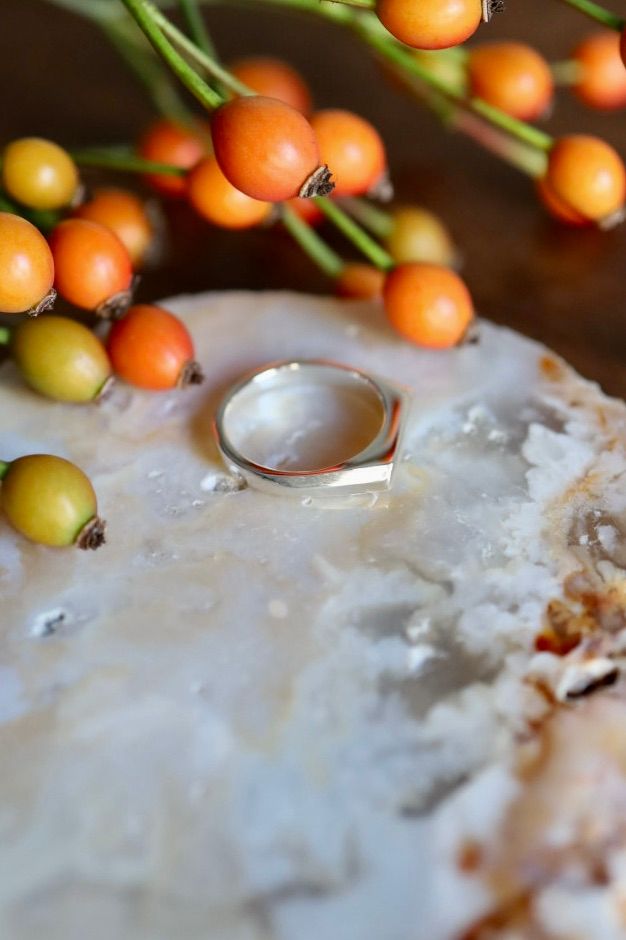 XOLO JEWELRY リング / Signet Ring with sodalite -Thin-(XOR120)★新作発売！