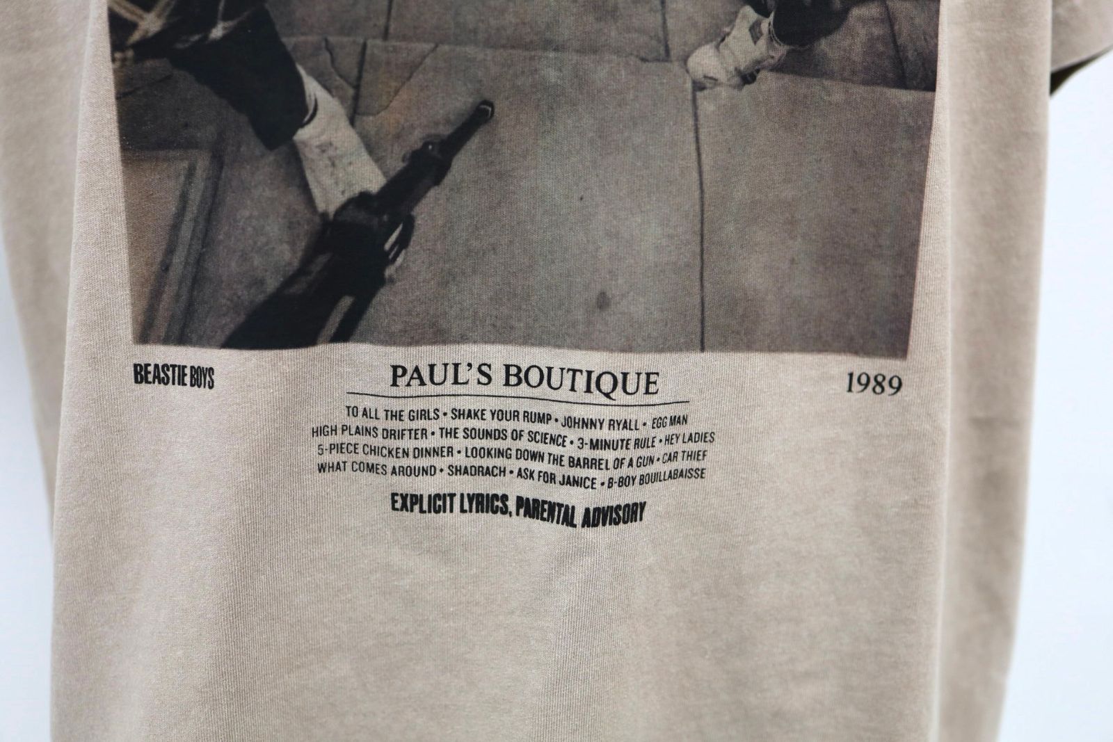 U/MUSIC ユーミュージック Beastie Boys Photo SS Tee(UM-MK8-0000-001)★新作発売！