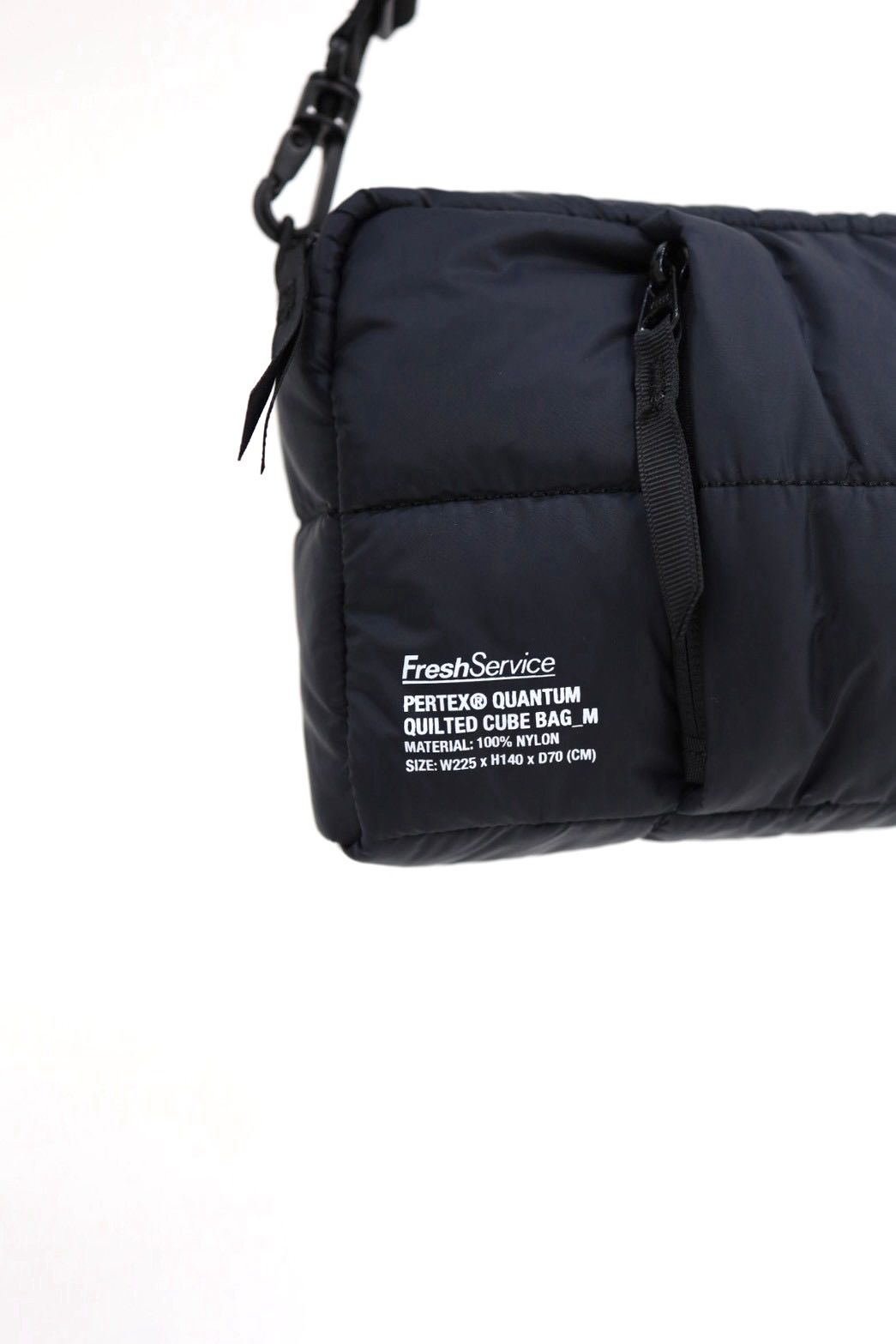 フレッシュサービス 26AW PERTEX® QUANTUM QUILTED CUBE BAG_M(FSP263-90021)BLACK☆10月17日(土)新作発売！
