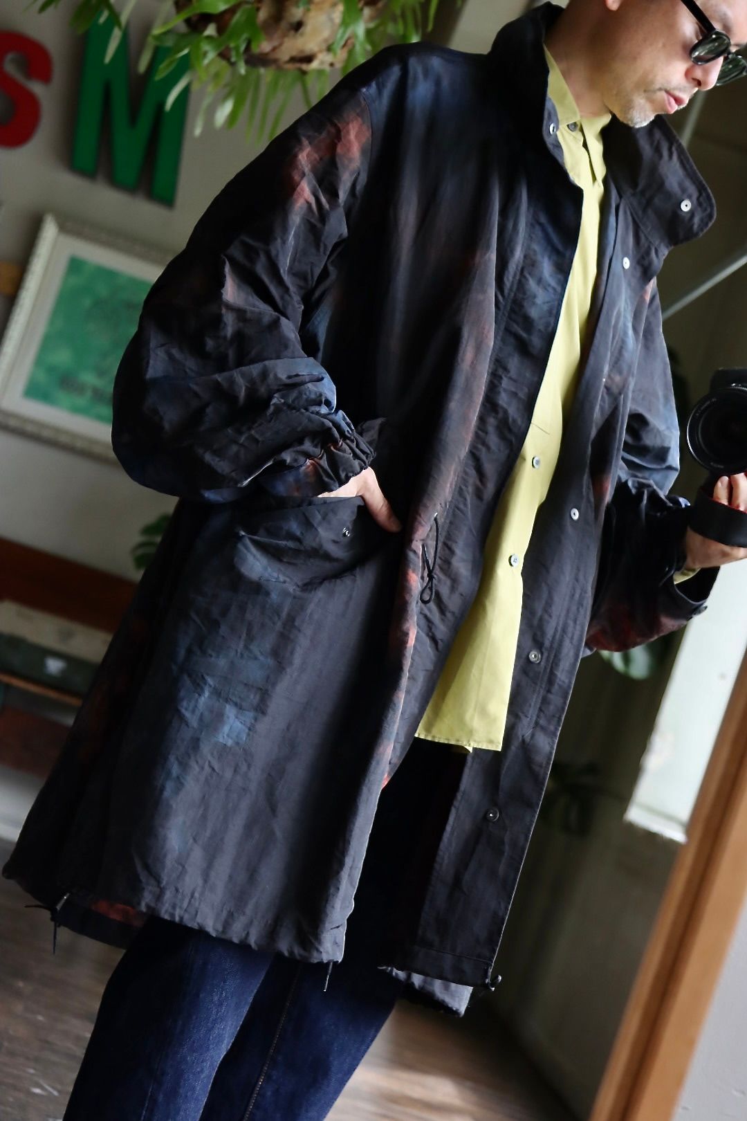 22AW YOKE ヨーク INJECTION DYED SNOWPARKER-