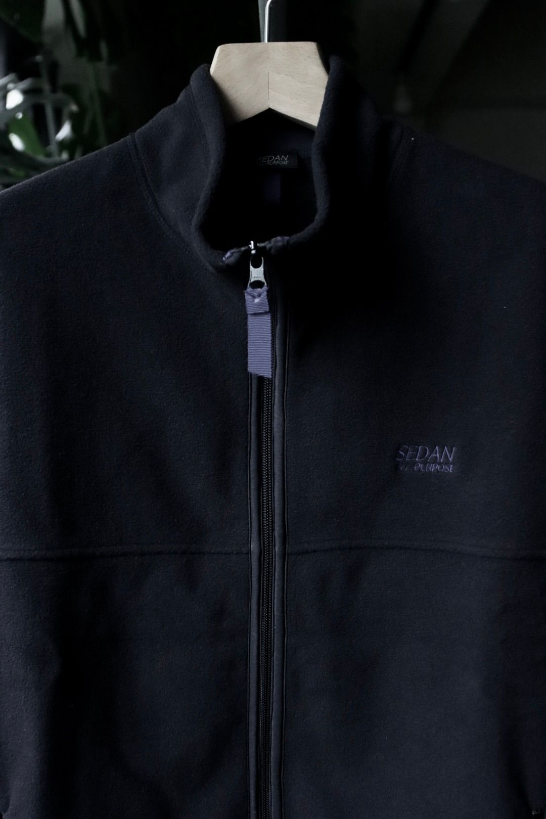 セダンオールパーパスFW23 Fleece Full Zip Vest (SD23F-CT06)Black