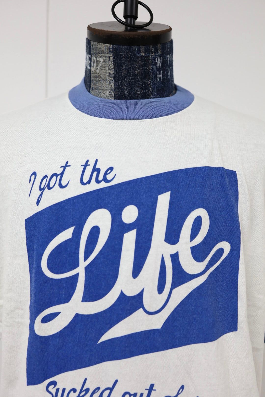 セントマイケル 26SS RINGER TEE BOS_SS T-SHIRT(SM-MK8-0000-C16)WHITE☆4月29日(水)新作発売！