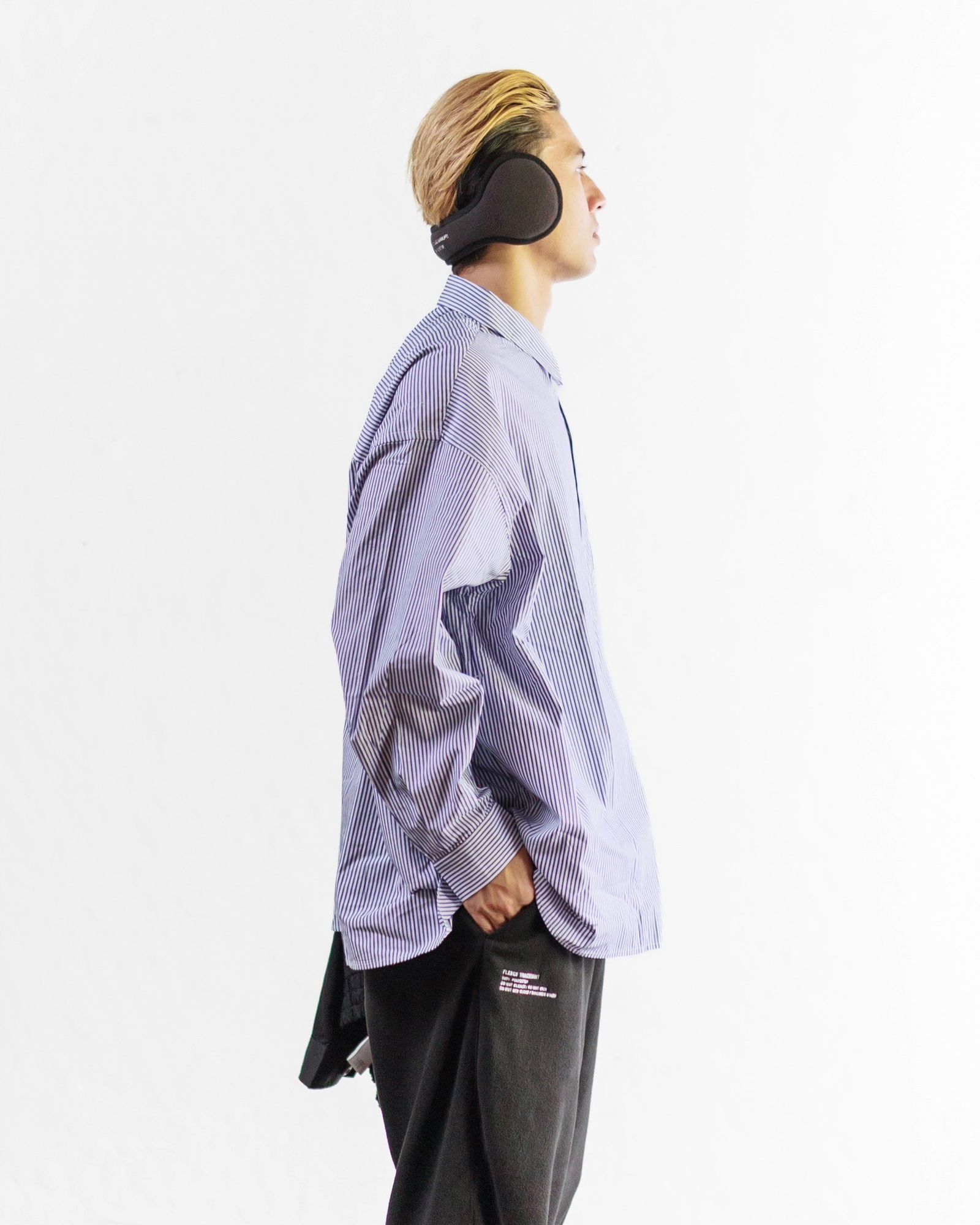 CORPORATE UNIFORM S/S SHIRT ブルーストライプ Fresh Service CORPORATE UNIFORM S/S SHIRT [BLUE STRIPE