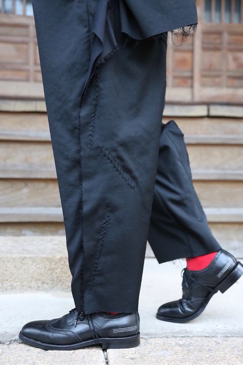 Yohji Yamamotoセットアップスタイル.2020.9.15.