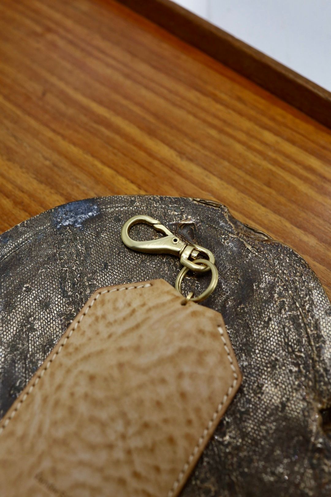 エンダースキーマ 26ws キーホルダー cord reel chain(yv-c-crc)natural☆1月10日(土)発売！