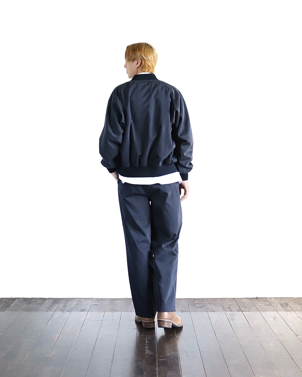 アプレッセ24SS Silk Padding Jacket スタイル 2024.1.20