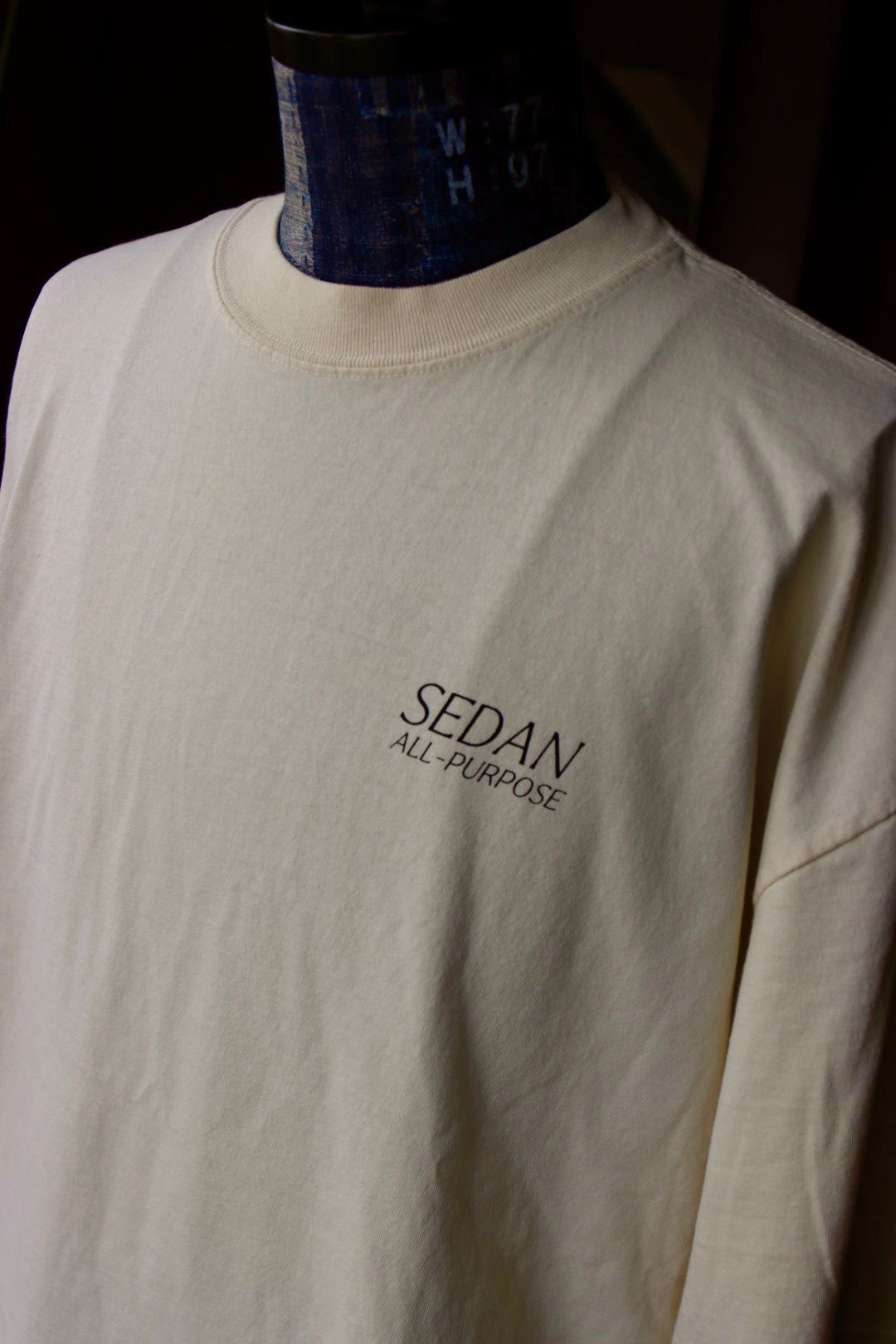 セダンオールパーパス SS24 Garment Dyed S/S Tee(SD24S-CT06)Cream