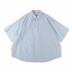 S.F.C 26SS エスエフシー C/N STRIPE SS SHIRT(SFCSS26S08)Sax☆3月20日(金)発売！