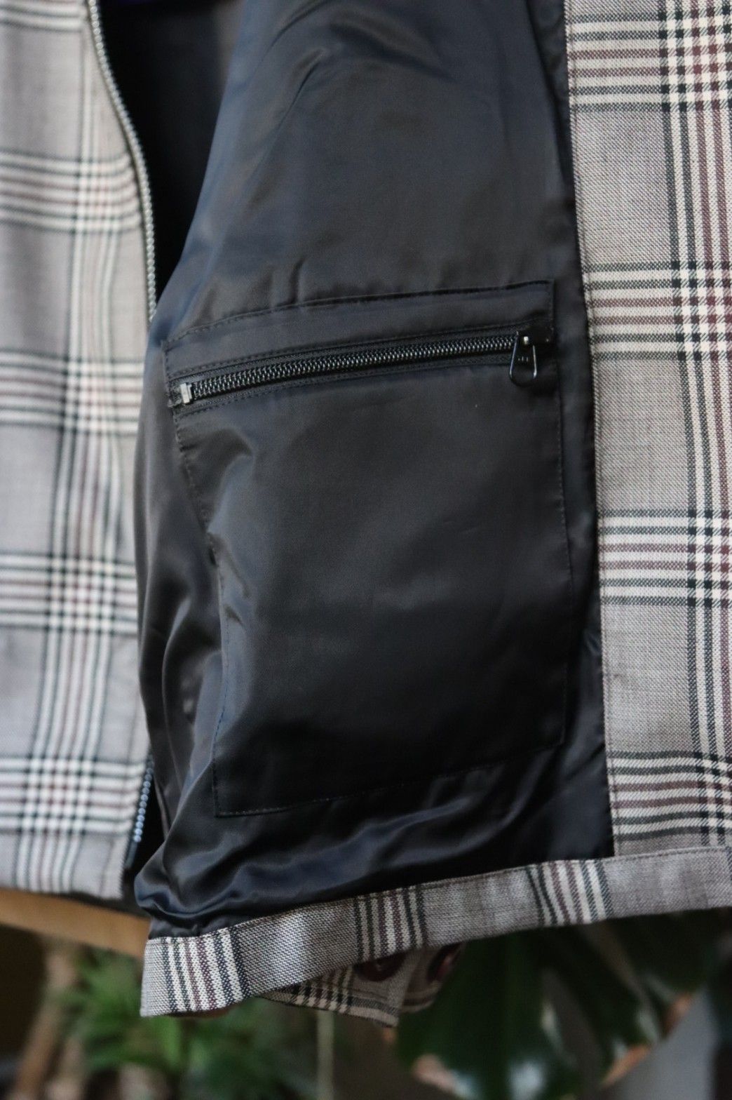 ジュンヤワタナベマン 22FW Jay Kayコラボ スウィングトップブルゾン(WJ-J030-051)BROWN/BLACK/BEIGE x BROWN