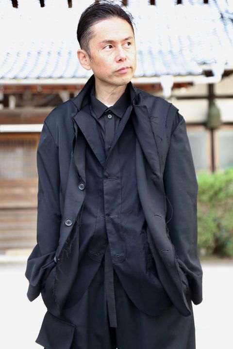 Yohji Yamamoto S-WリブラップPパンツ Mix Style.2020.10.21.