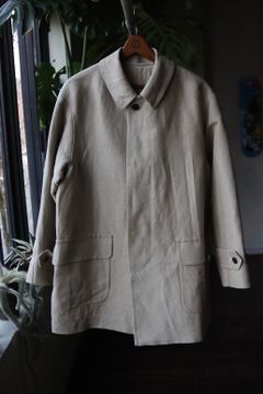A.PRESSE アプレッセ23SS Wide Tapered Trousersウインドペンスタイル