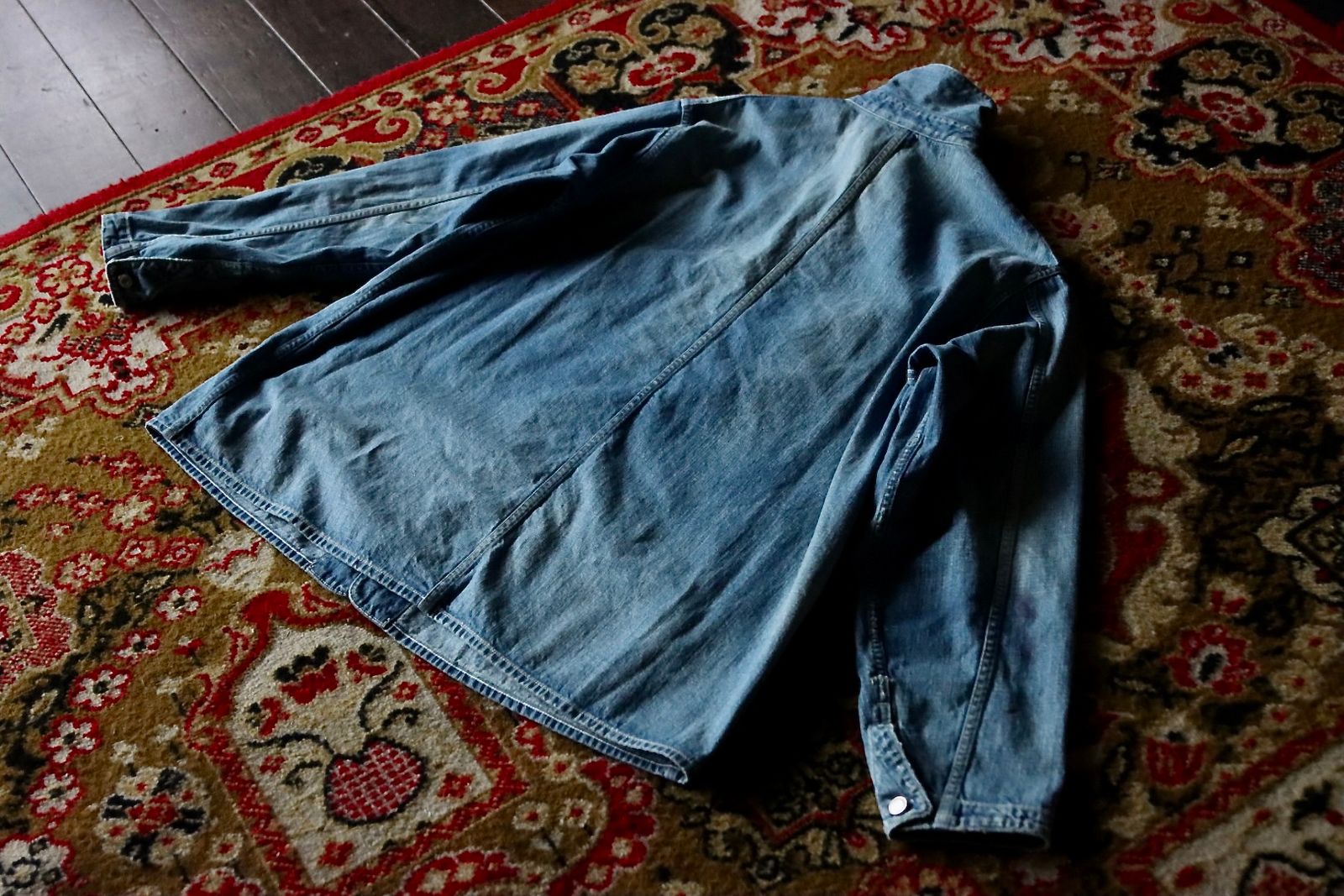 アプレッセ24SS Unknown Vintage Denim Coverall (24SAP-01-14K)INDIGO