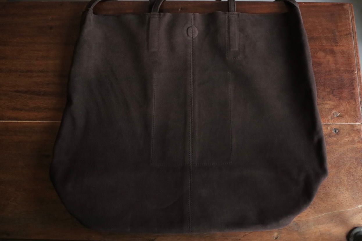 Morphee / モルフェトートバッグ 3WAY LARGE TOTE(L SIZE)SUEDE [DARK CHOCO]☆新作発売！
