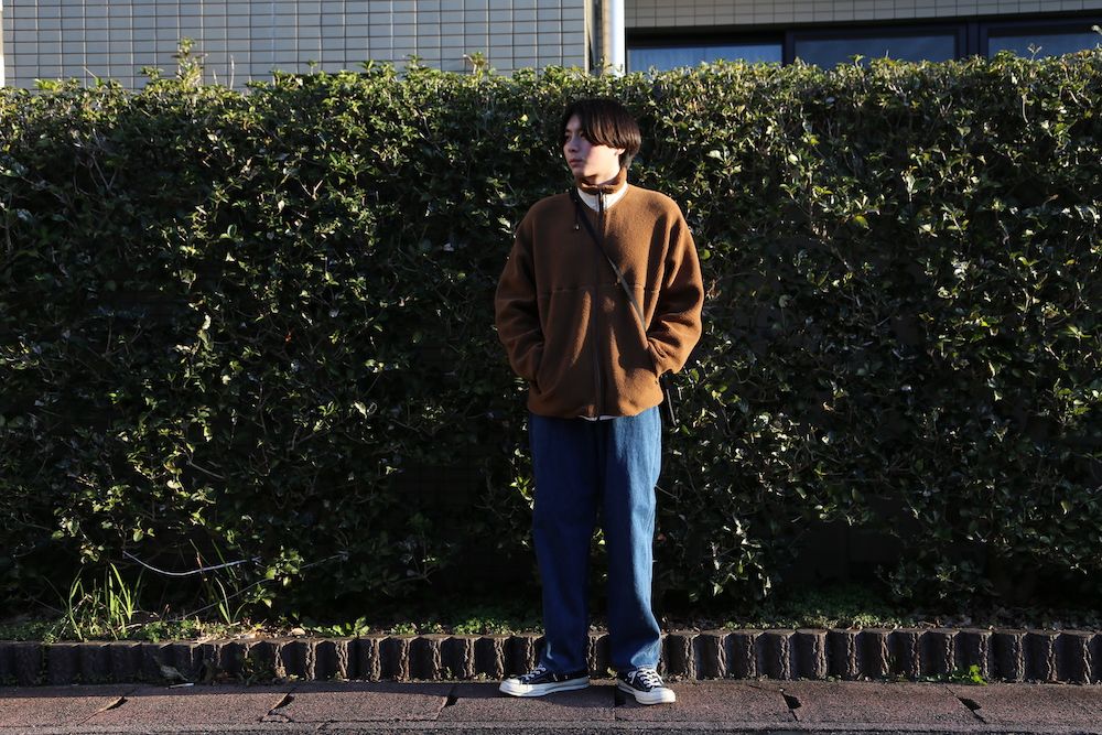 Graphpaper Wool Boa Zip-Up Blouson 2020.12.26
