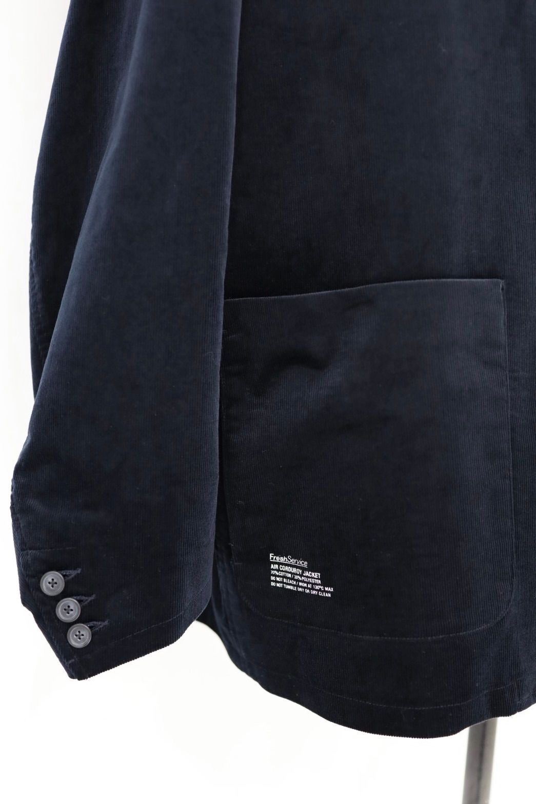 フレッシュサービス 26AW AIR CORDUROY JACKET(FSC263-20086)NAVY☆10月3日(土)新作発売！