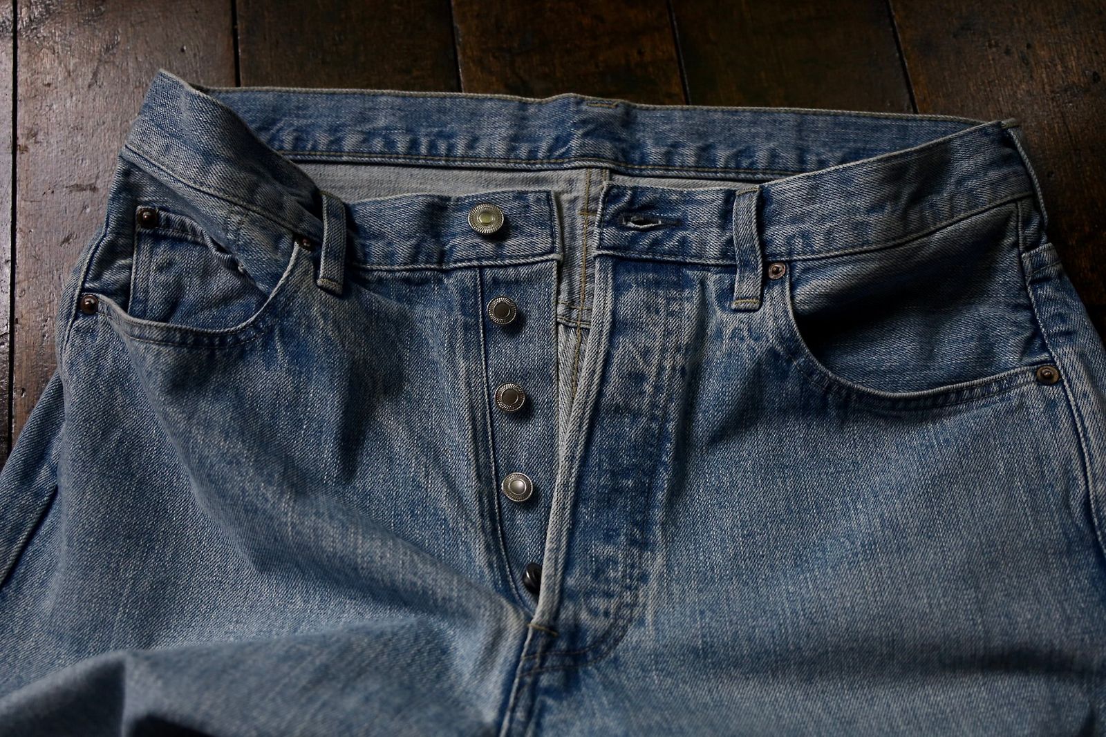 Washed Denim Pants(AP-4006)INDIGO☆7月27日(土)発売！