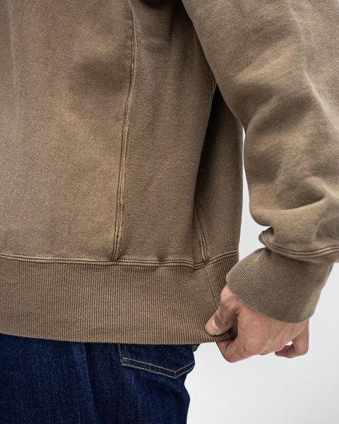 A.PRESSE 2026 STYLE1 Vintage Half Zip Sweatshirt (BROWN) 12月27日(土)新作発売！