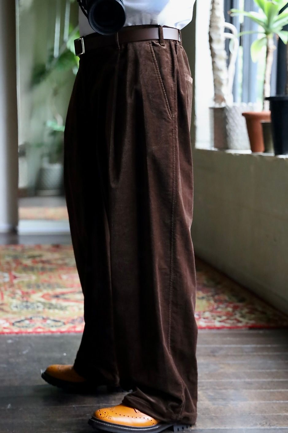 FreshService 26AW AIR CORDUROY JACKET"BROWN"スタイル