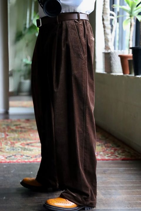FreshService 26AW AIR CORDUROY JACKET"BROWN"スタイル