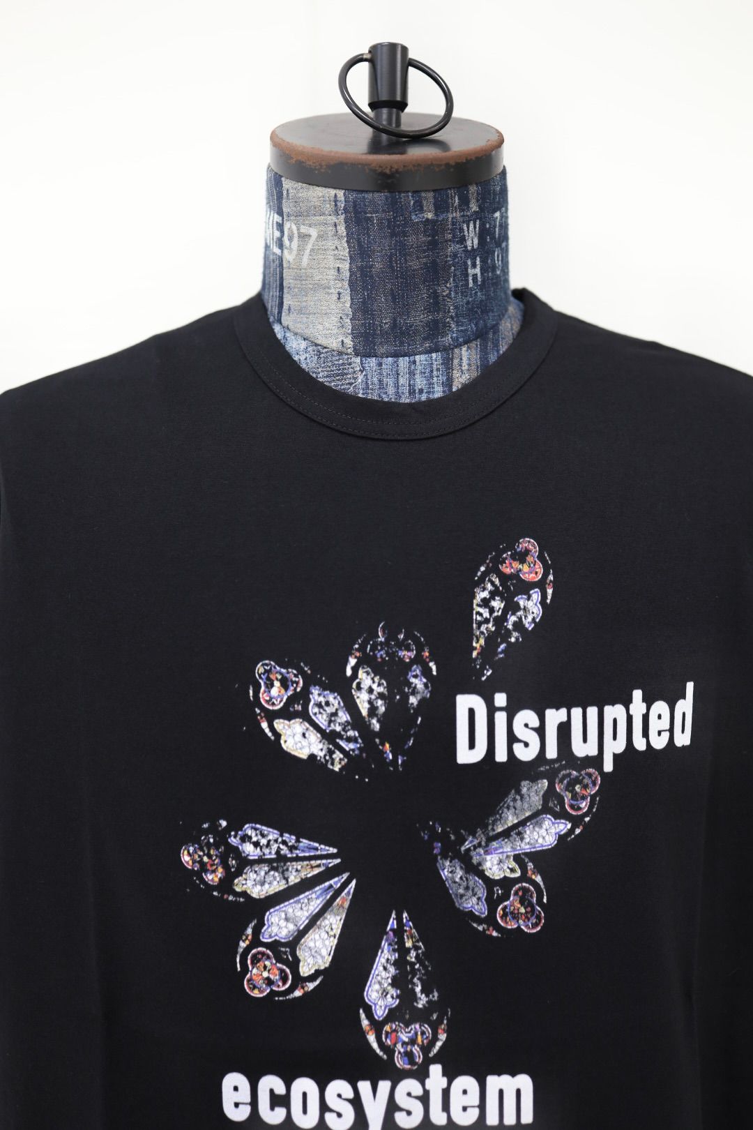 Yohji Yamamoto 26SS 半袖プリントTシャツ(HK-T76-985)BLACK★1月17日(土)新作発売！