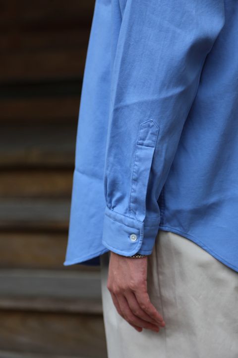 A.PRESSE Band Collar Shirt style.2021.7.19.