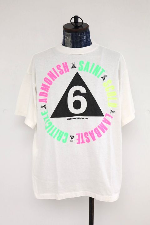 セントマイケル 26SS 6 SS T-SHIRT(SM-MK8-0000-014)WHITE☆4月11日(土)発売！