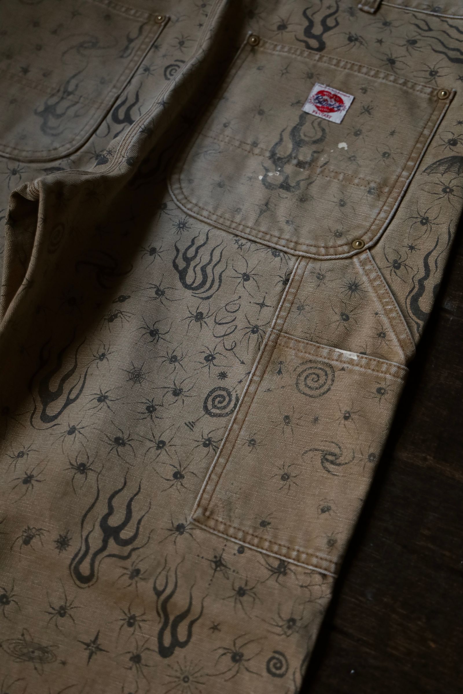セントマイケル25SS Dr.Woo DW_DBL KNEE PANTS(SM-HR8-0000-C44)BEIGE