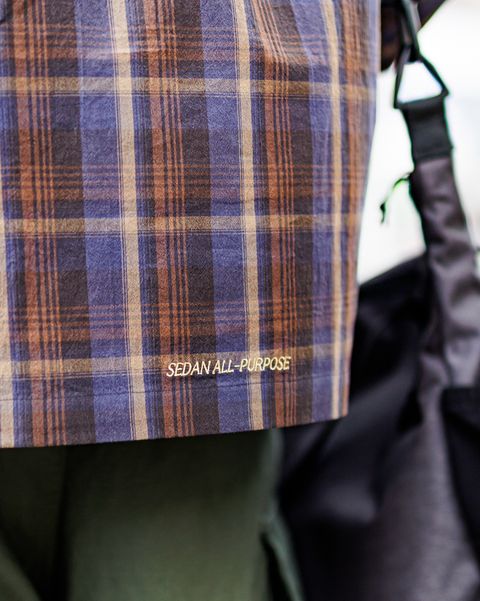 SEDAN ALL-PURPOSE SS25 Plaid Hooded Shirt 3月8日(土)新作発売！