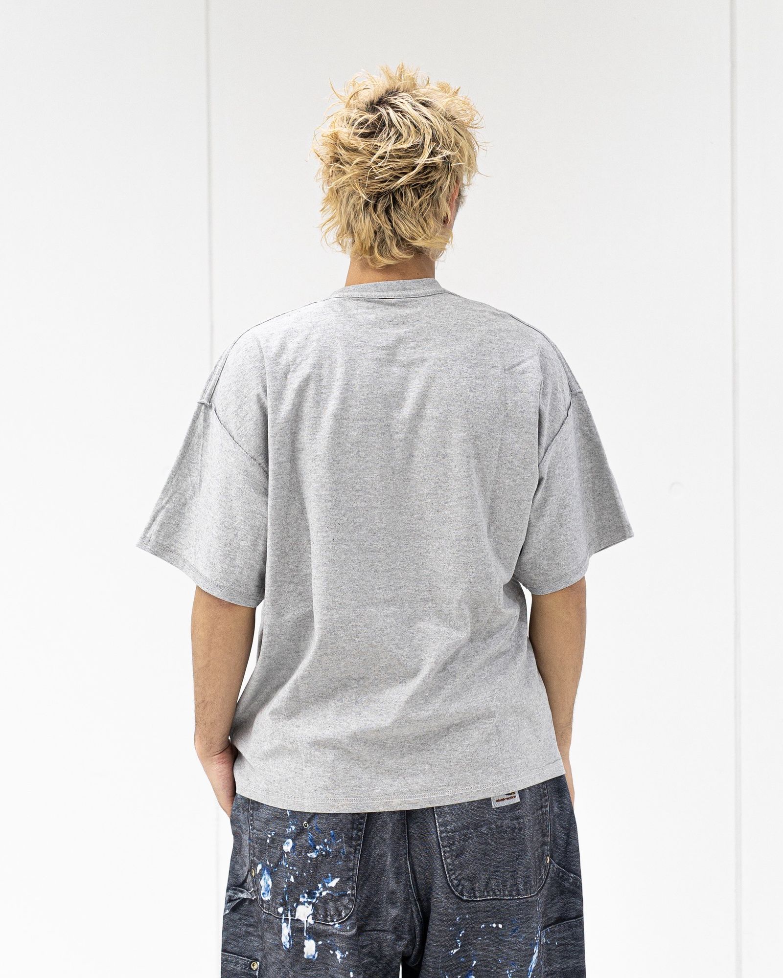 イズネスミュージック 26SS MELLOW T-SHIRTS(ISNESS MUSIC×DJ SHOTA)(IMP7_13_MELLOWT01)GRAY☆新作発売！