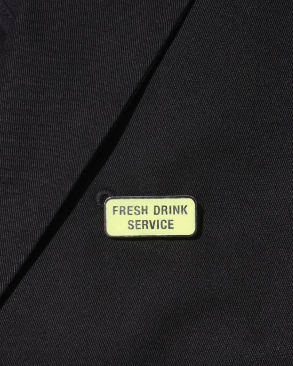 フレッシュサービス FDS SERVICE WORK ID JACKET (FDS254-20232)BLACK