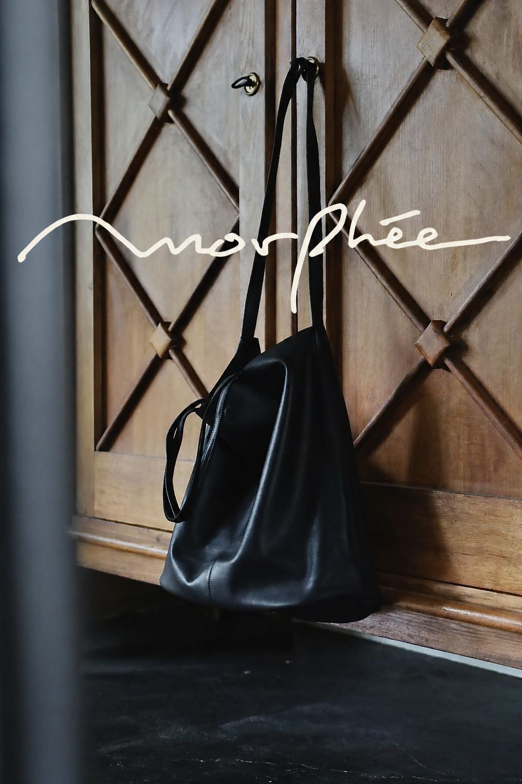 Morphee / モルフェ 3WAY LARGE TOTE(L SIZE)BLACK☆8月27日(木)再入荷しました！