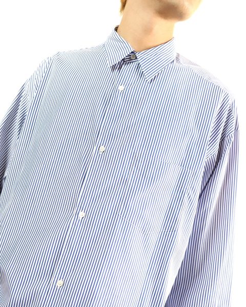 Graphpaper 24SS 新作Broad L/S Oversized Regular Collar Shirt style 2024.2.26
