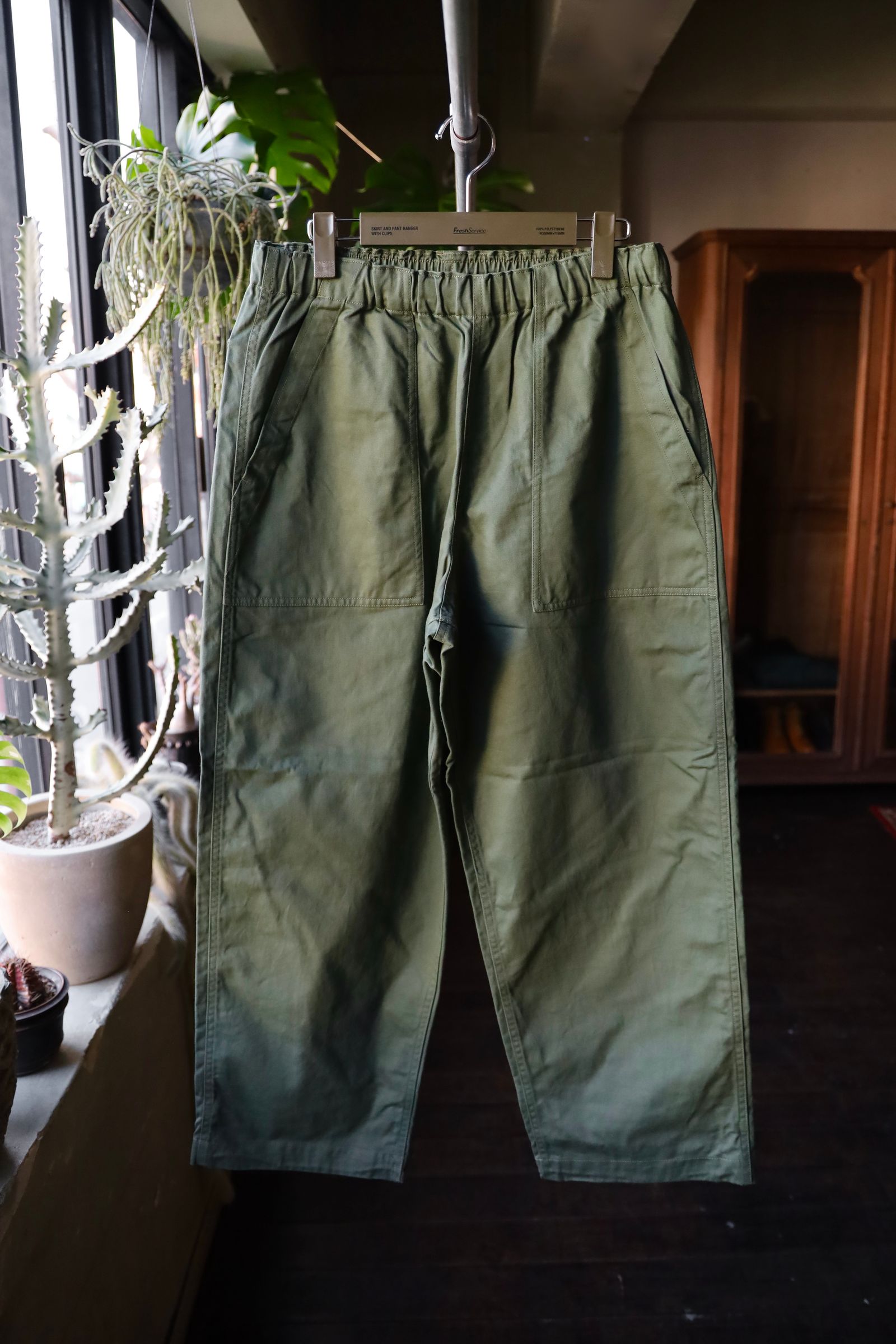 フレッシュサービス UTILITY BAKER PANTS(FSC251-40139)OLIVE
